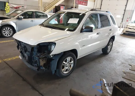 2007 Kia Sportage Lx V6 z USA, uszkodzony, nr VIN KNDJE723677365645